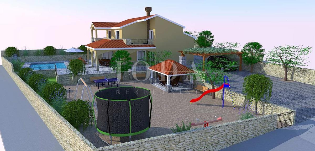 Terreno Kustići, Novalja, 1.082m2