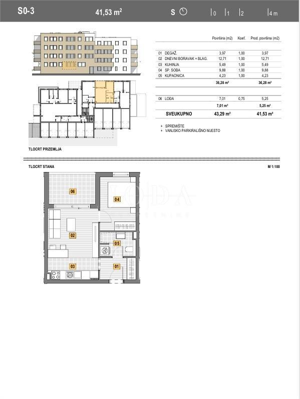 NUOVO EDIFICIO CENTRO SENJ 41.53m2