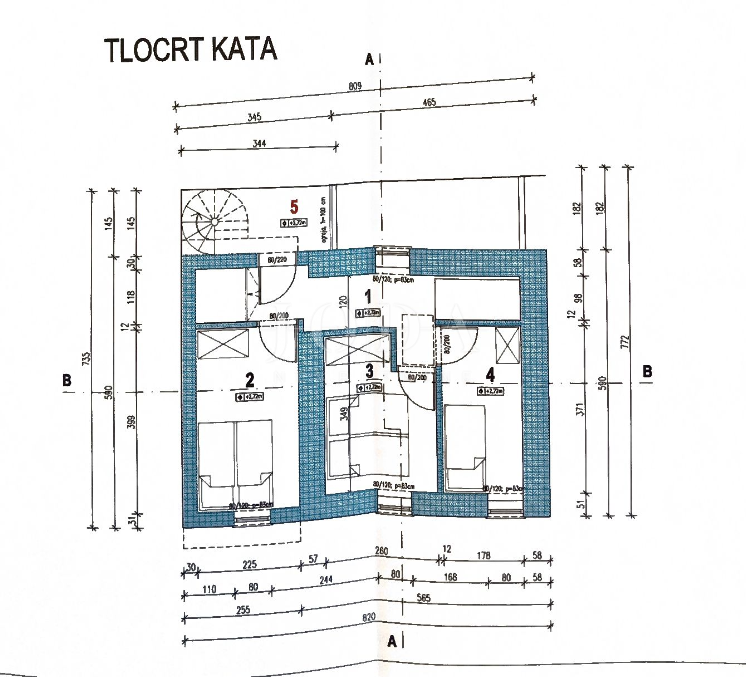 Casa Jablanac, Senj, 52m2