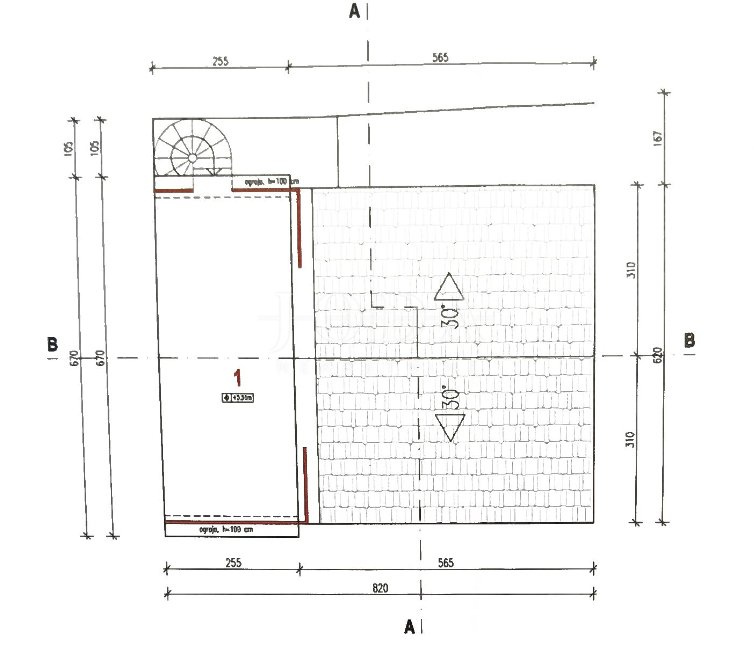 Casa Jablanac, Senj, 52m2