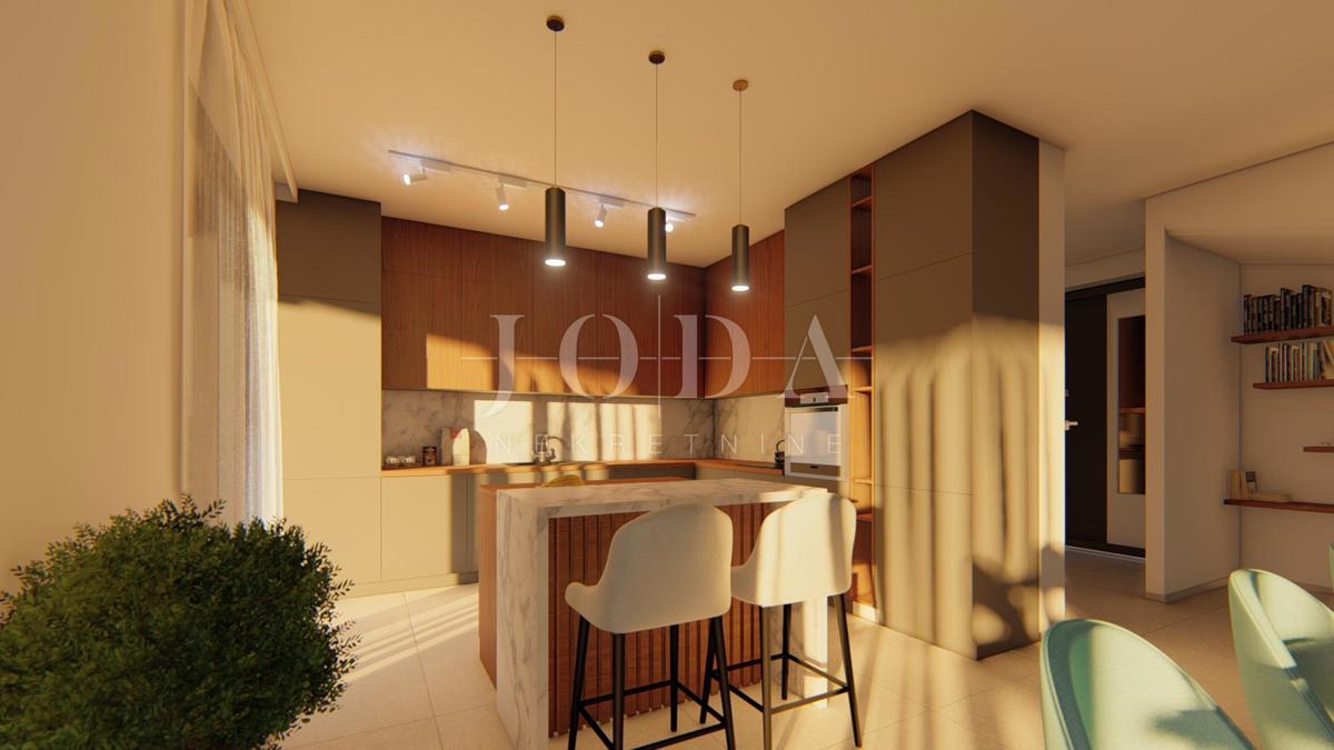 Luxury semi-detached villa in a new building with pool, Omisalj - island Krk