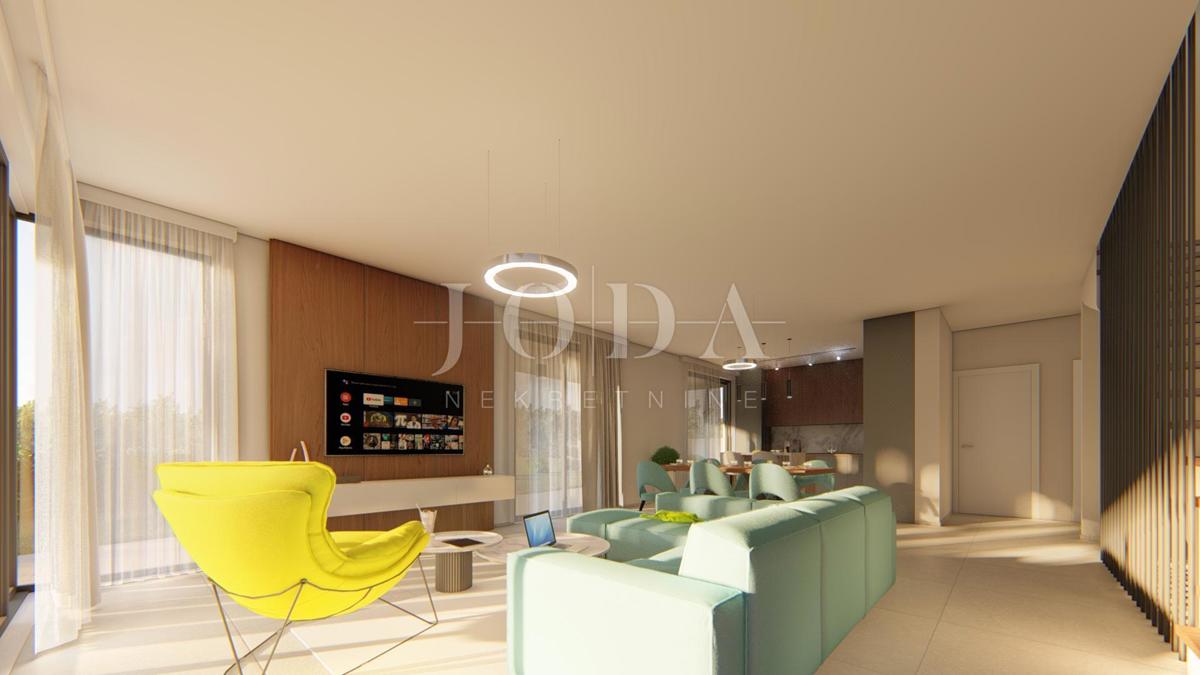 Luxury semi-detached villa in a new building with pool, Omisalj - island Krk