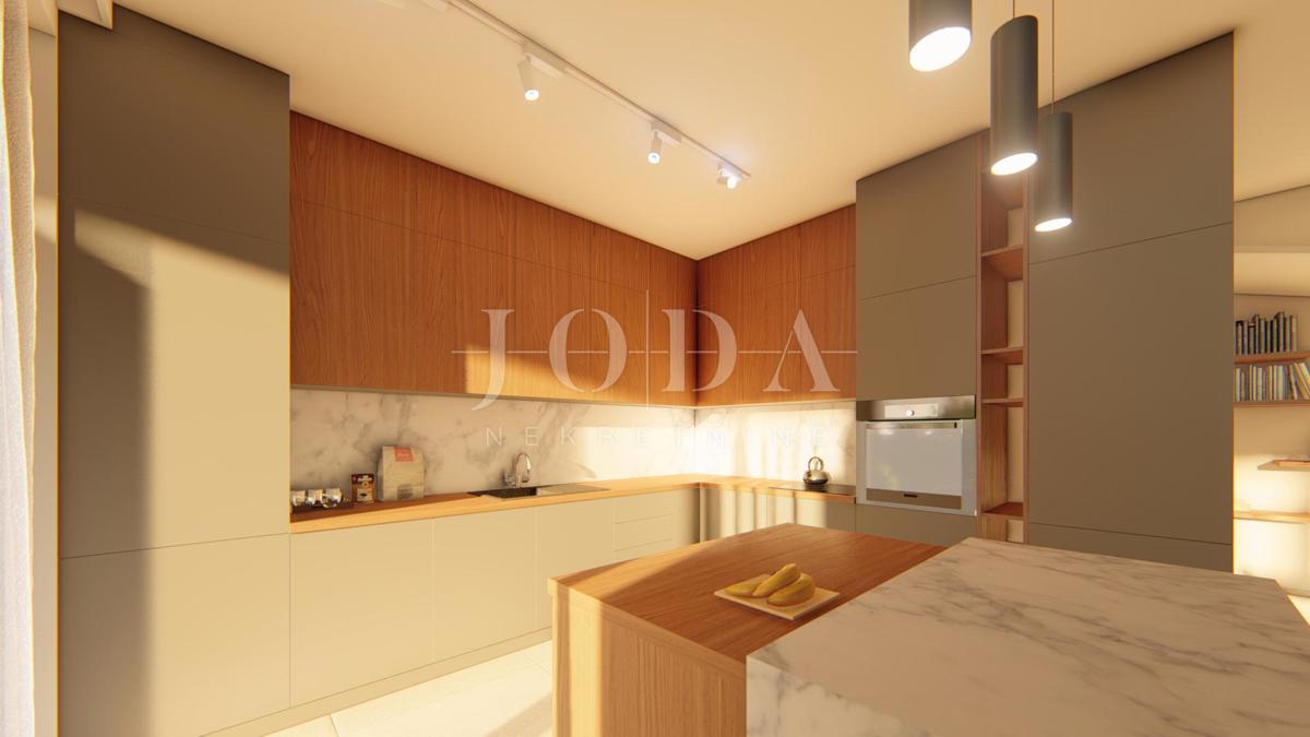 Luxury semi-detached villa in a new building with pool, Omisalj - island Krk