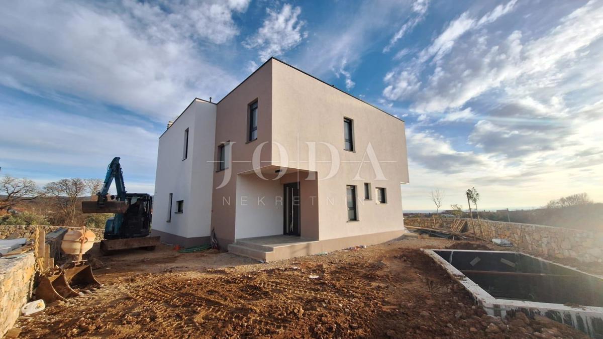 L'isola di Krk - villa con una bellissima vista e piscina