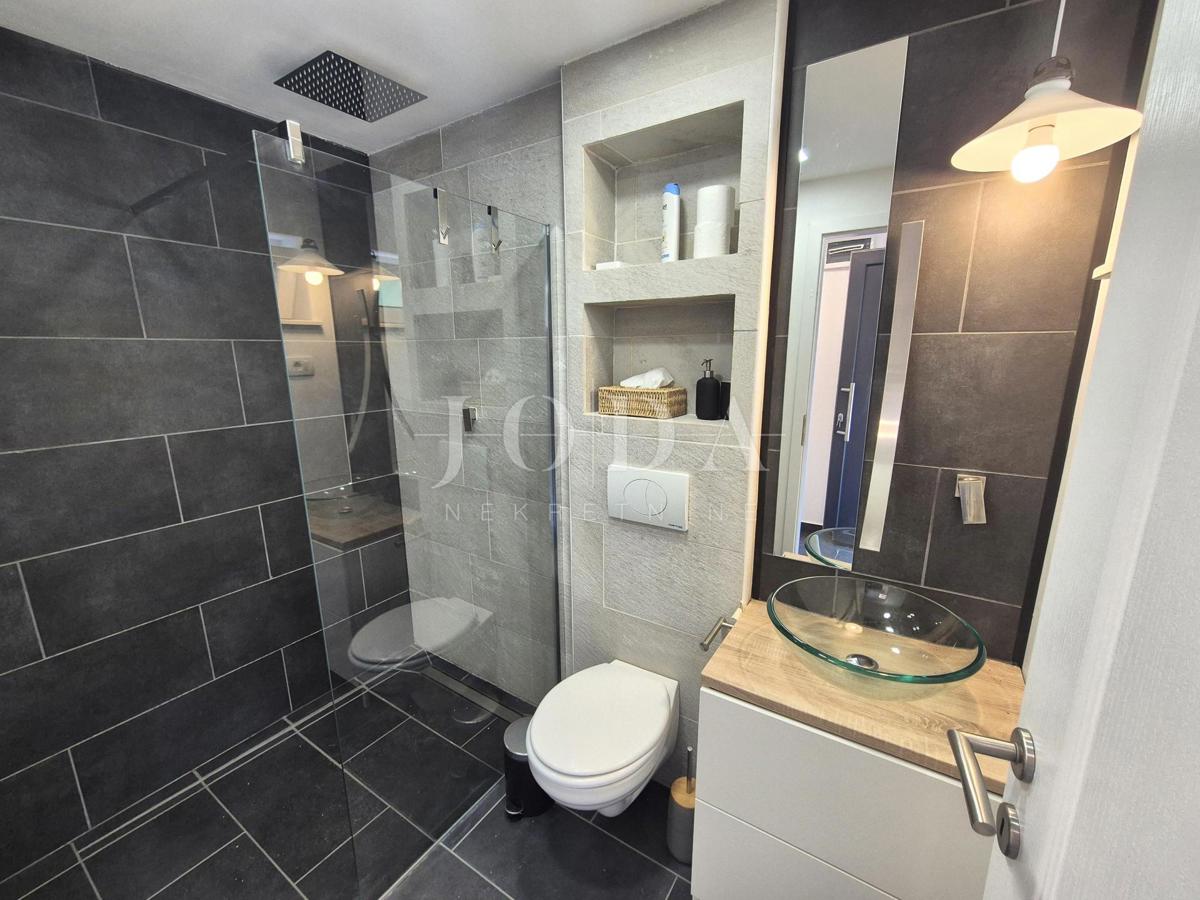 House with a pool under renovation, island of Krk