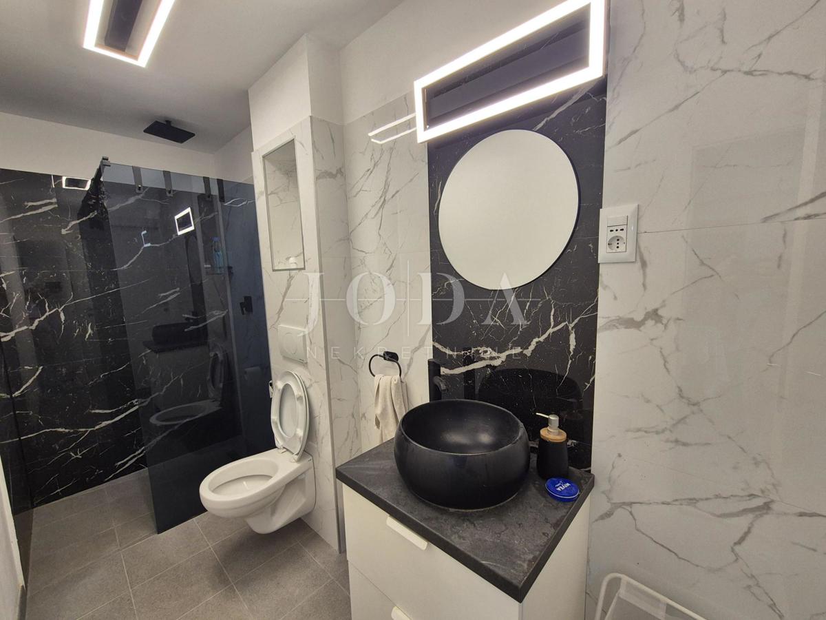 House with a pool under renovation, island of Krk