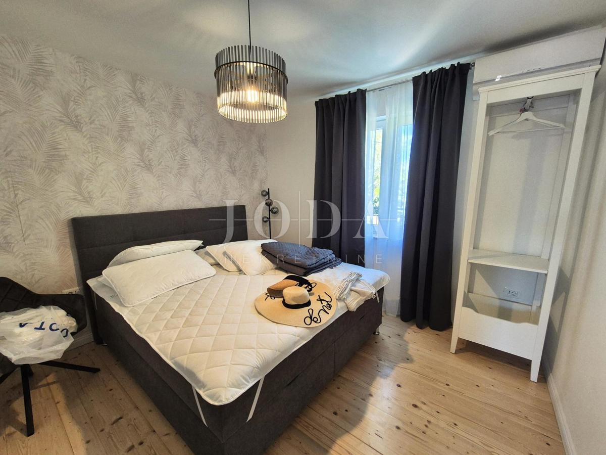 House with a pool under renovation, island of Krk