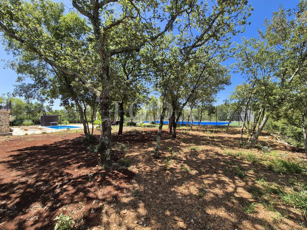 House with a pool under renovation, island of Krk