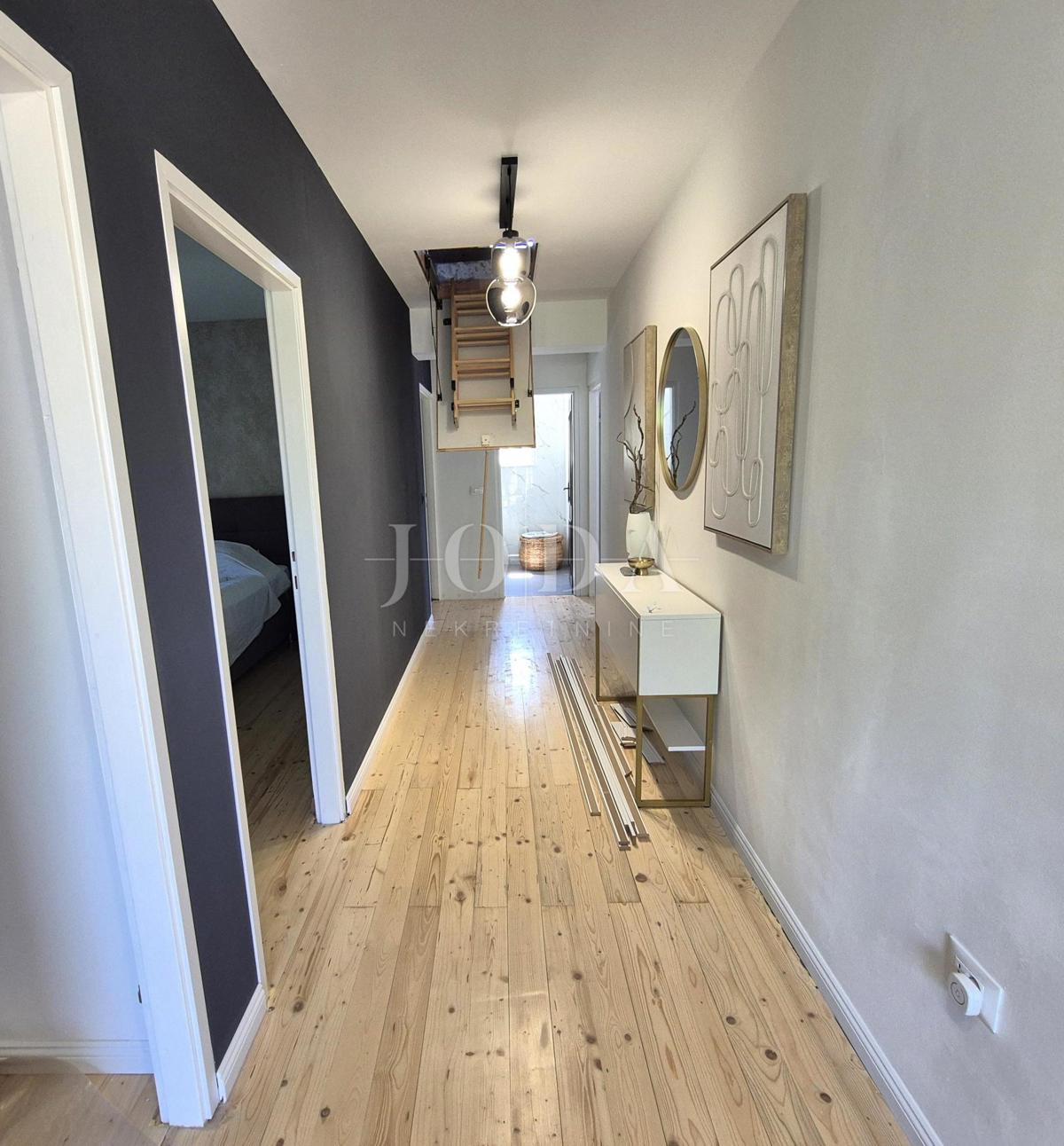 House with a pool under renovation, island of Krk