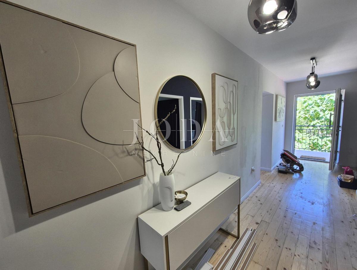 House with a pool under renovation, island of Krk