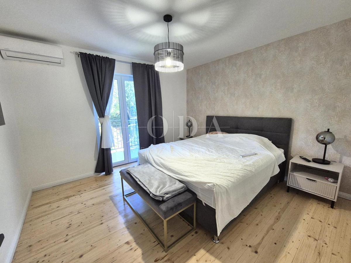 House with a pool under renovation, island of Krk