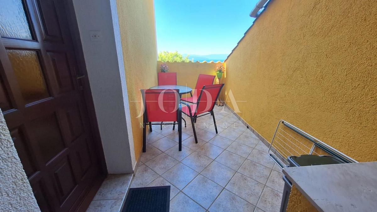 Isola di Krk, Malinska, casa con vista mare