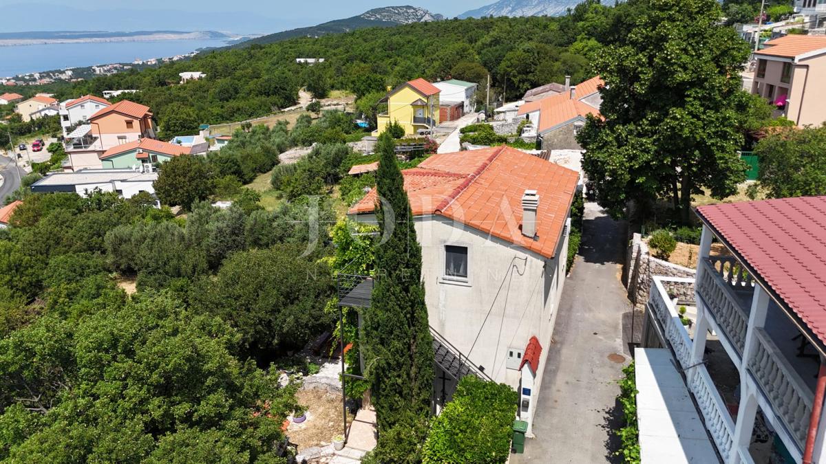 Crikvenica, casa in posizione tranquilla con vista panoramica sul mare