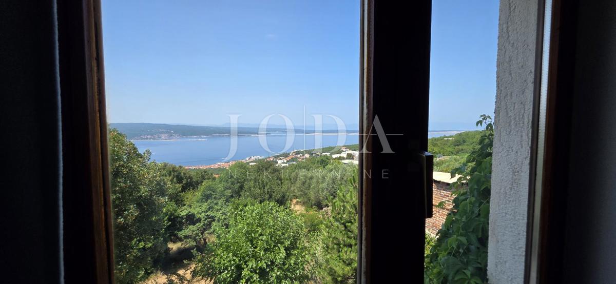 Crikvenica, casa in posizione tranquilla con vista panoramica sul mare