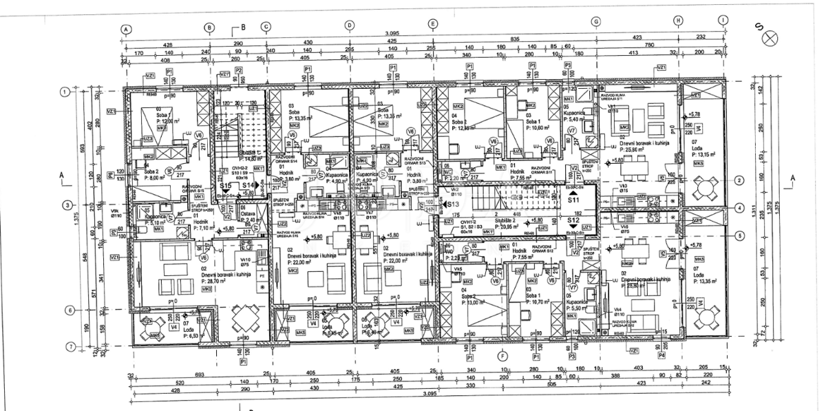 Allogio Dražice, Jelenje, 77,55m2