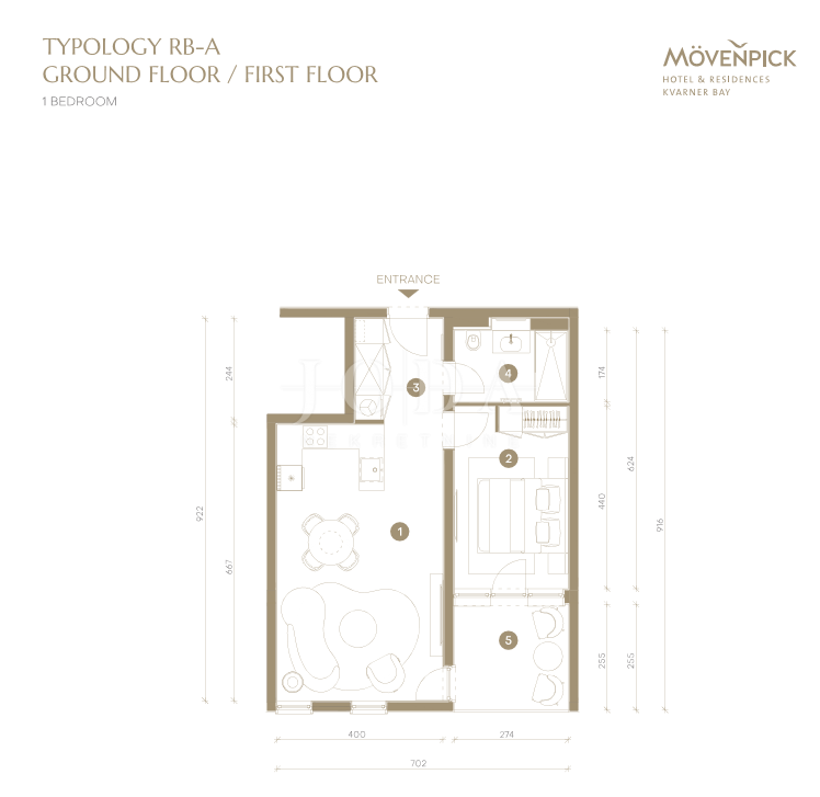 Allogio Novi Vinodolski, 78m2