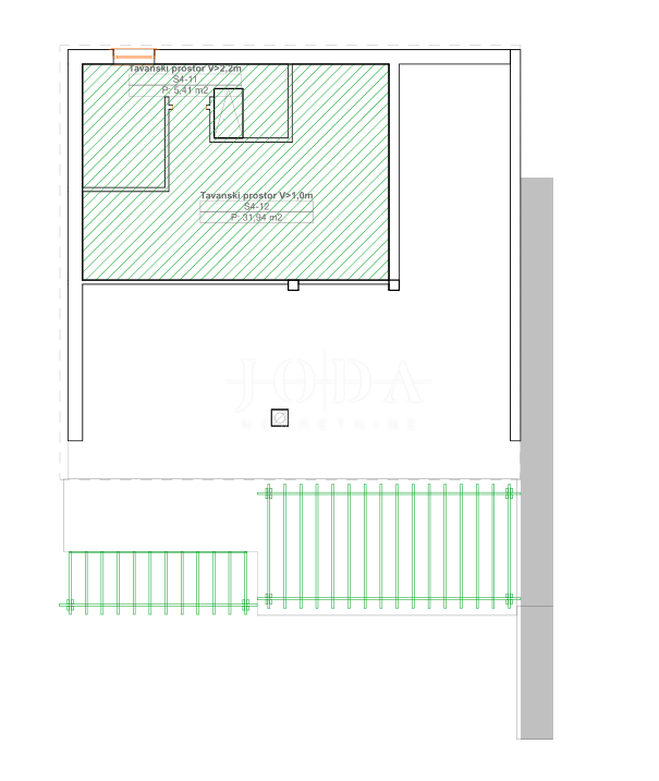 Allogio Turnić, Rijeka, 114,75m2