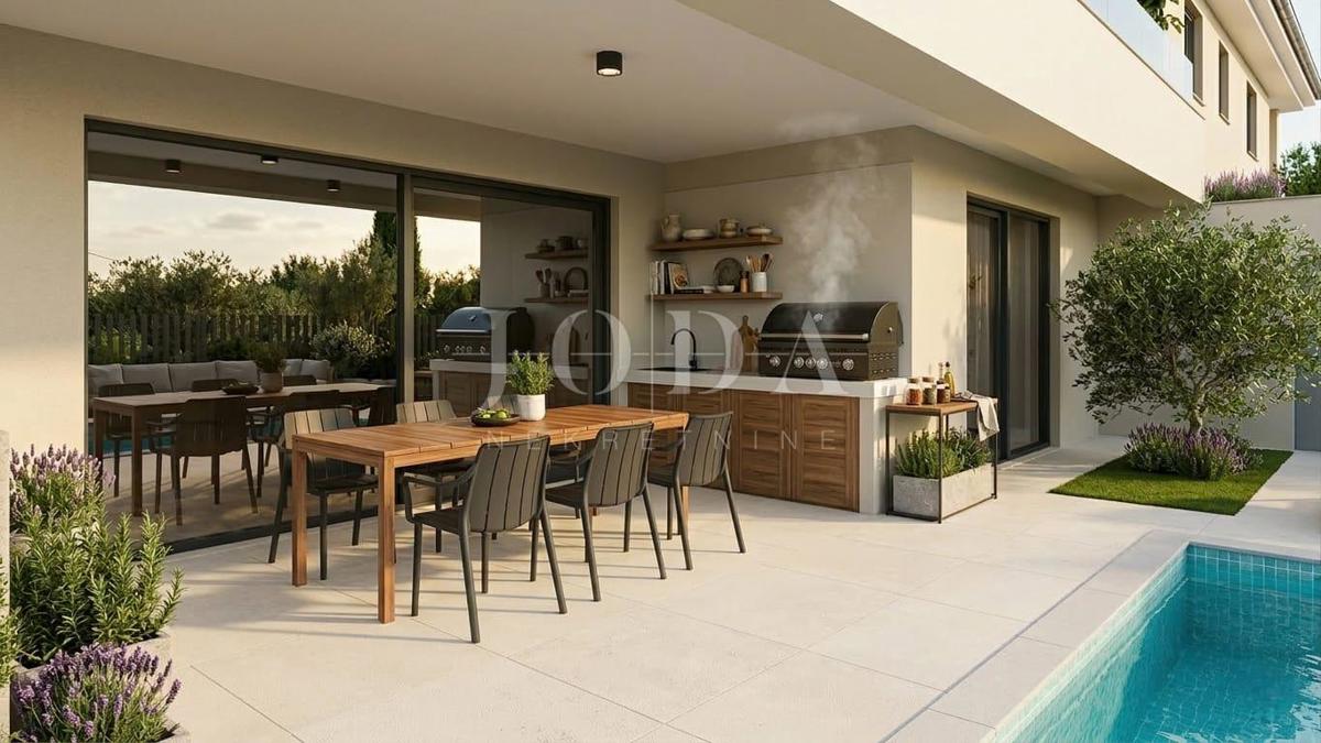 Malinska - villetta bifamiliare con vista mare!