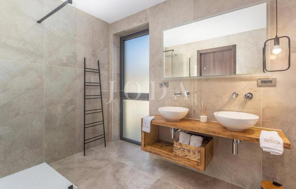 Modern urban villa with pool, island of Krk