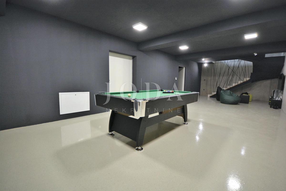 Modern urban villa with pool, island of Krk