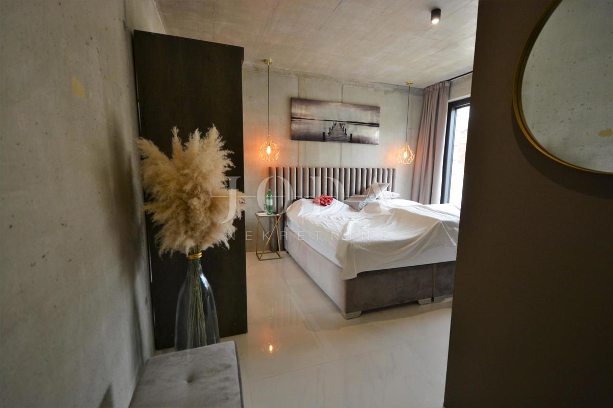 Modern urban villa with pool, island of Krk