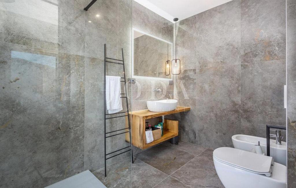 Modern urban villa with pool, island of Krk