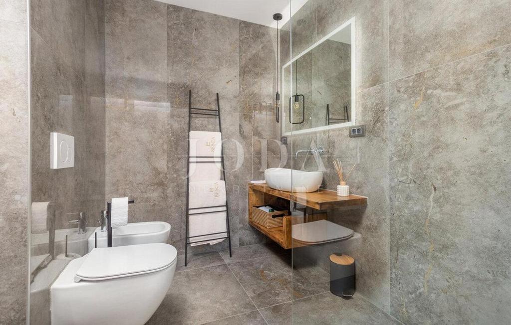 Modern urban villa with pool, island of Krk