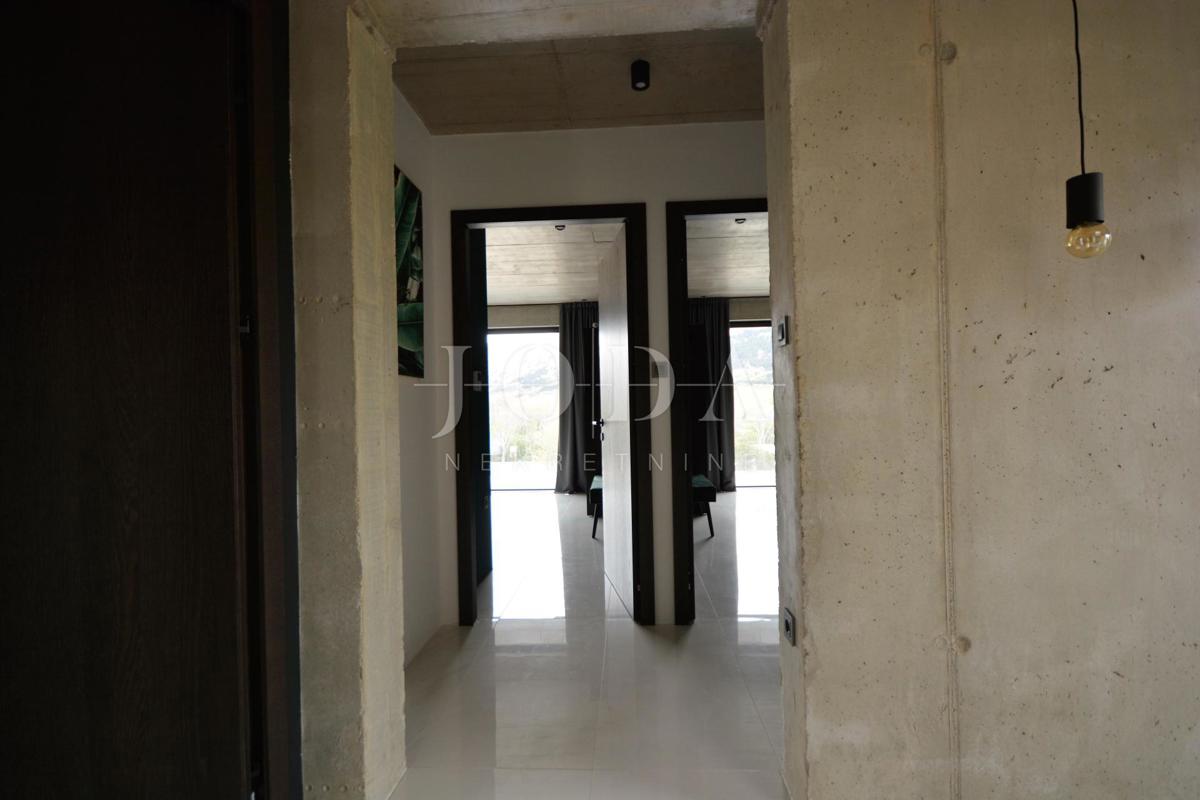 Modern urban villa with pool, island of Krk