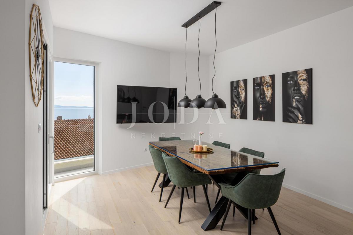 Città di Krk - penthouse con vista mare