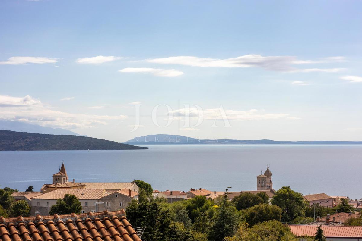 Città di Krk - penthouse con vista mare