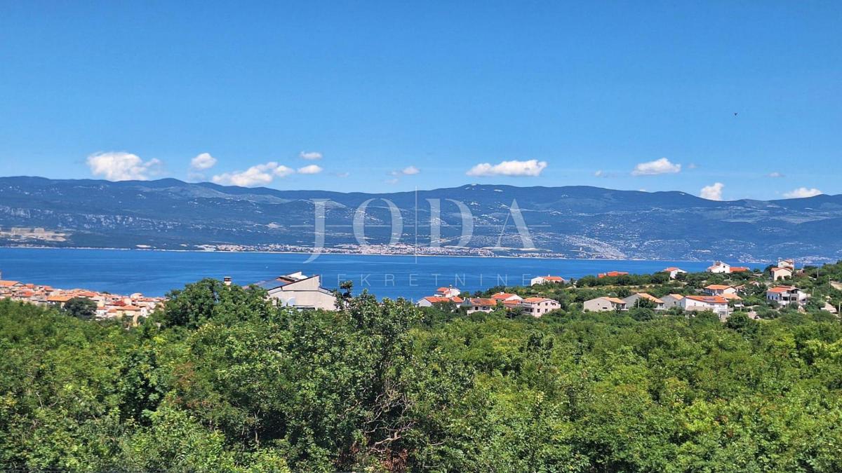 Vrbnik - nuova casa con vista mare