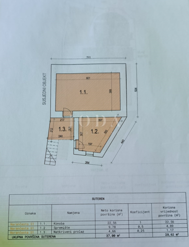 Allogio Jadranovo, Crikvenica, 73,73m2