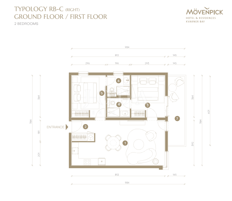 Allogio Novi Vinodolski, 78m2