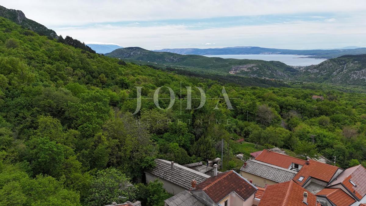 Casa in pietra con vista mare + terreno 1.400 m² | Baretići, Grižane