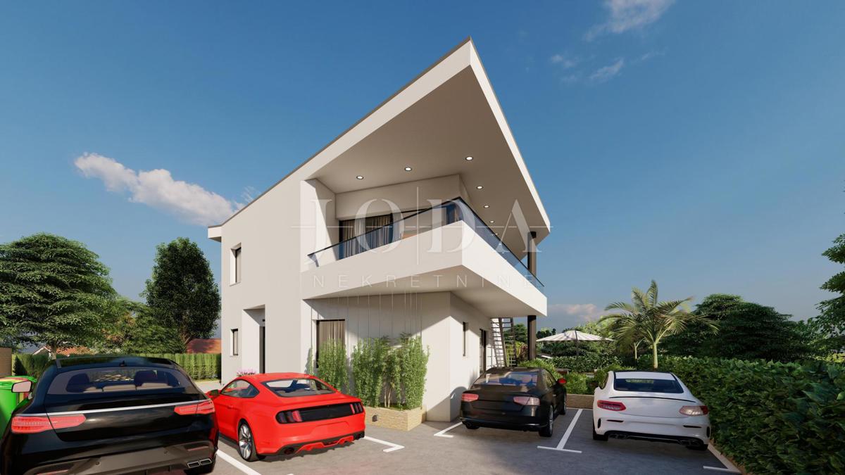 Semi-detached villa under construction, Malinska - island of Krk