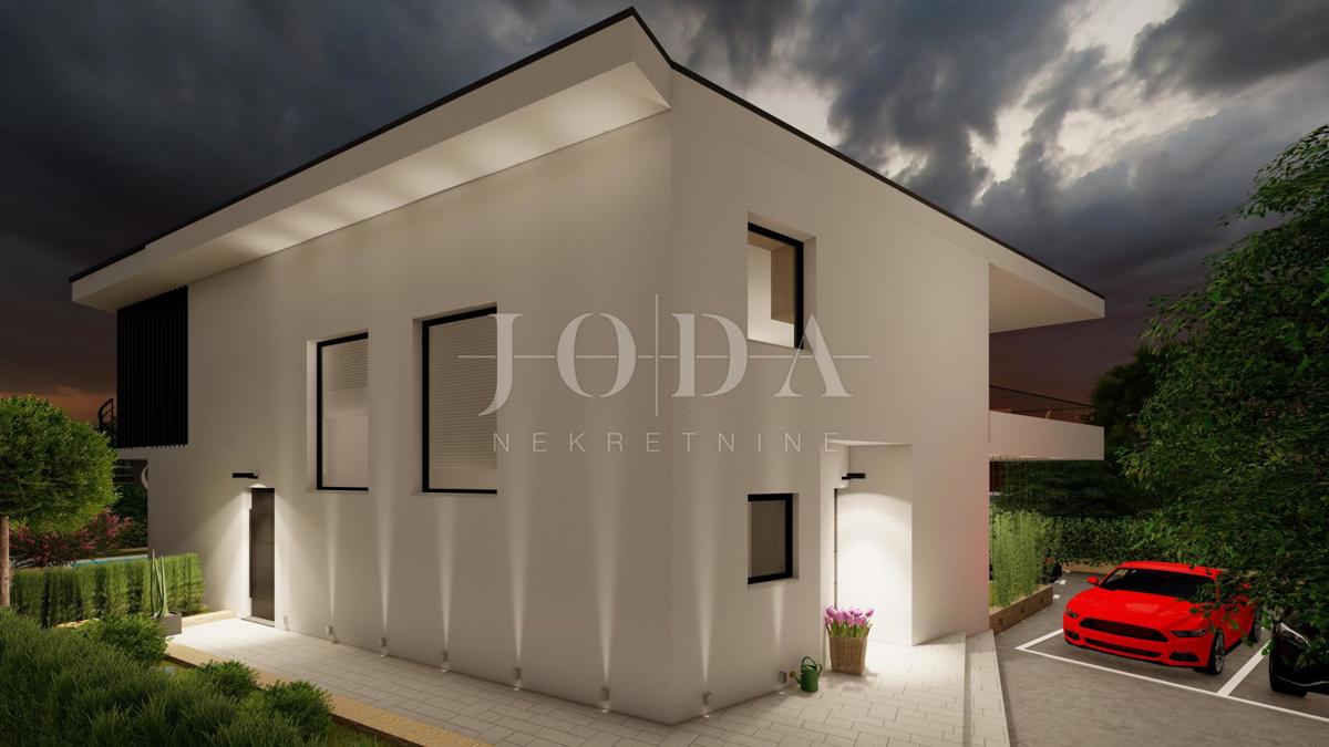 Semi-detached villa under construction, Malinska - island of Krk