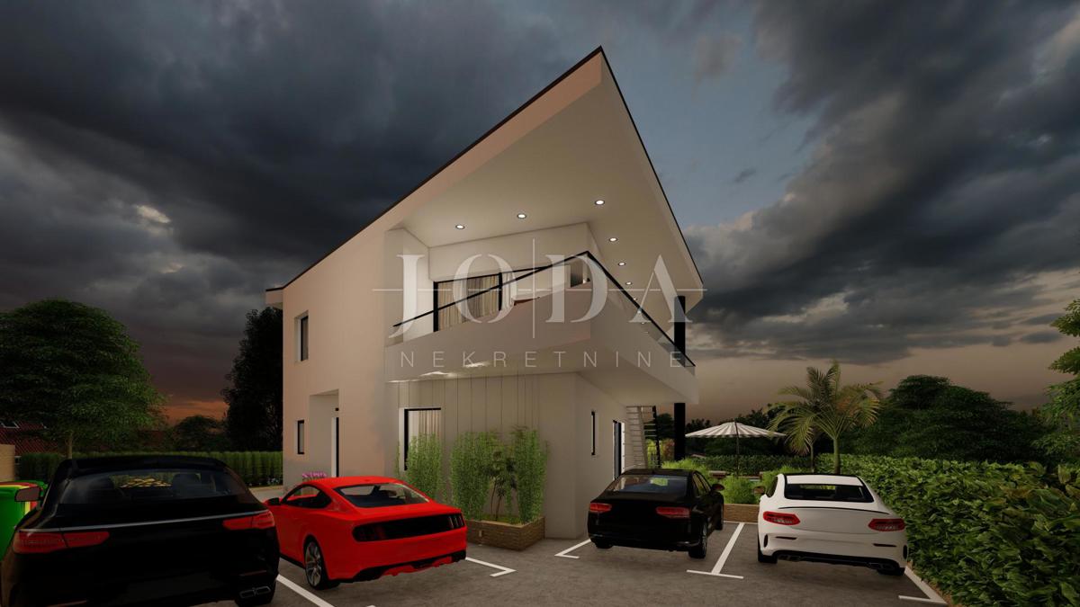 Semi-detached villa under construction, Malinska - island of Krk