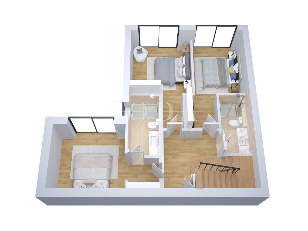 Krk - villa con piscina e vista mare