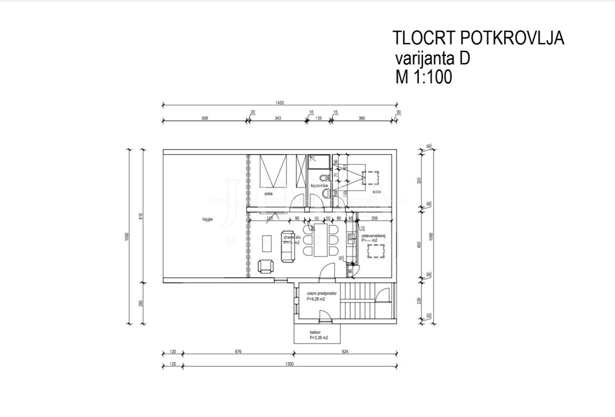 Allogio Dramalj, Crikvenica, 101m2