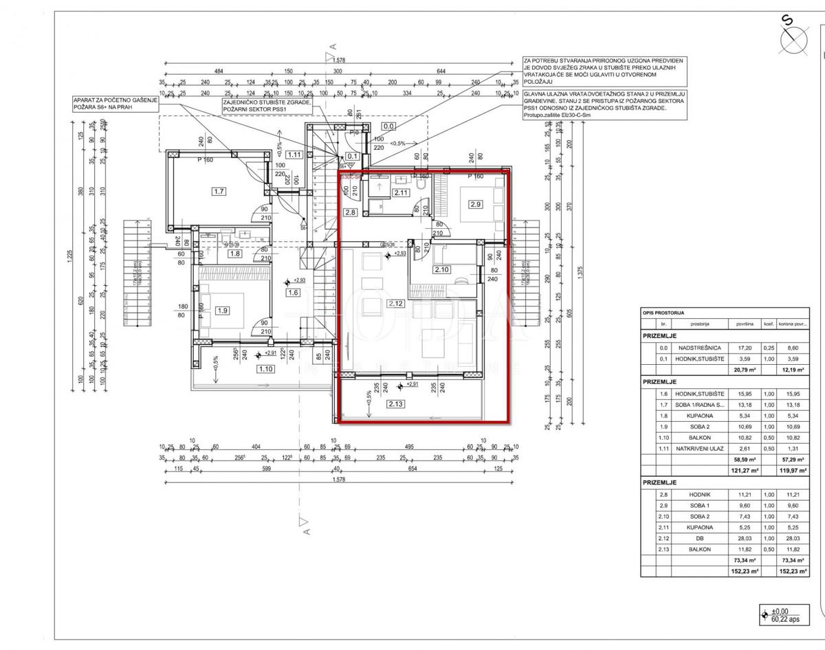 Allogio Dramalj, Crikvenica, 152m2