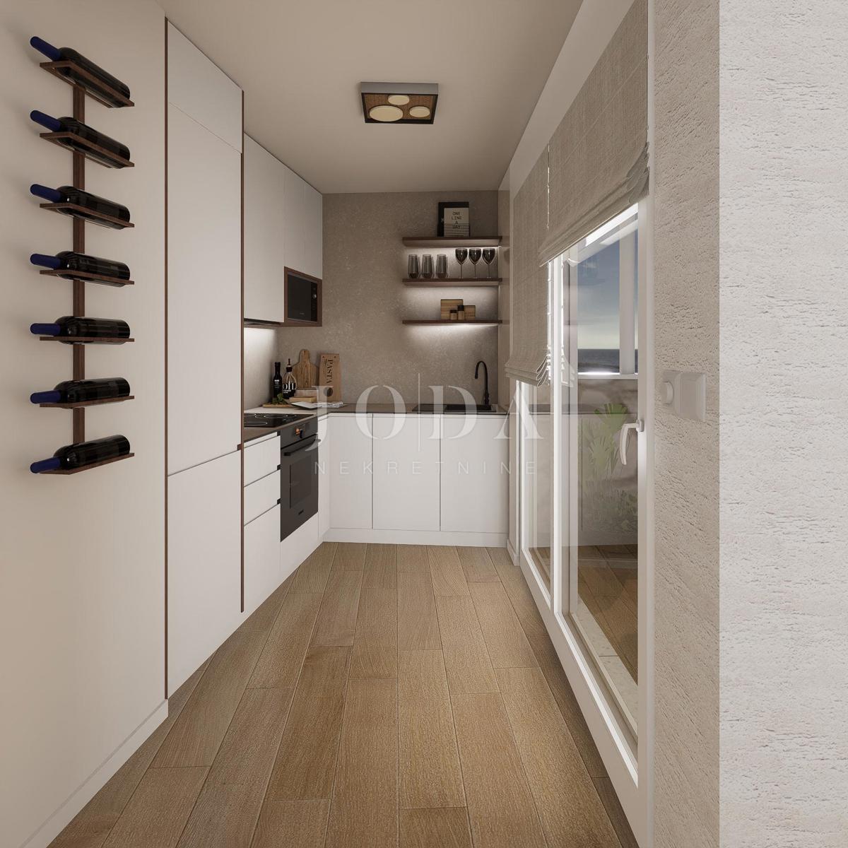 Crikvenica, appartamento trilocale + garage, 120,72 m²