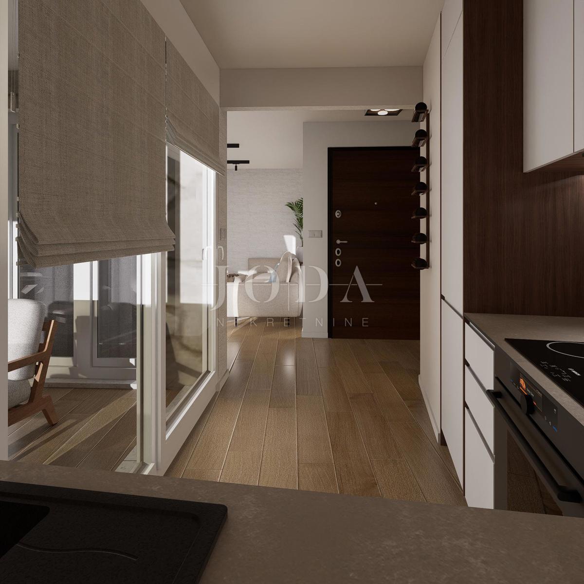 Crikvenica, appartamento trilocale + garage, 120,72 m²