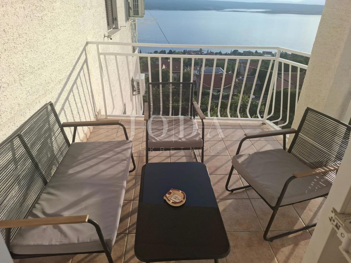 Dramalj, appartamento con balcone e vista mare