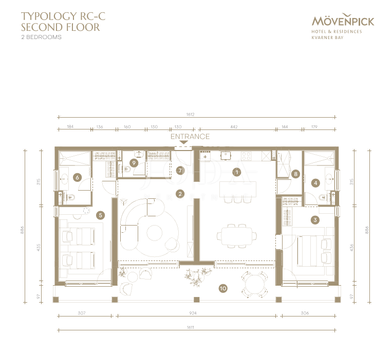 Allogio Novi Vinodolski, 78m2
