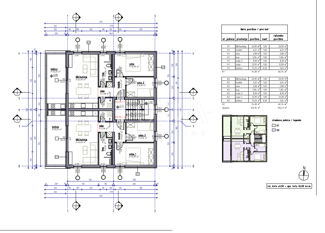Klenovica – Nuova costruzione moderna