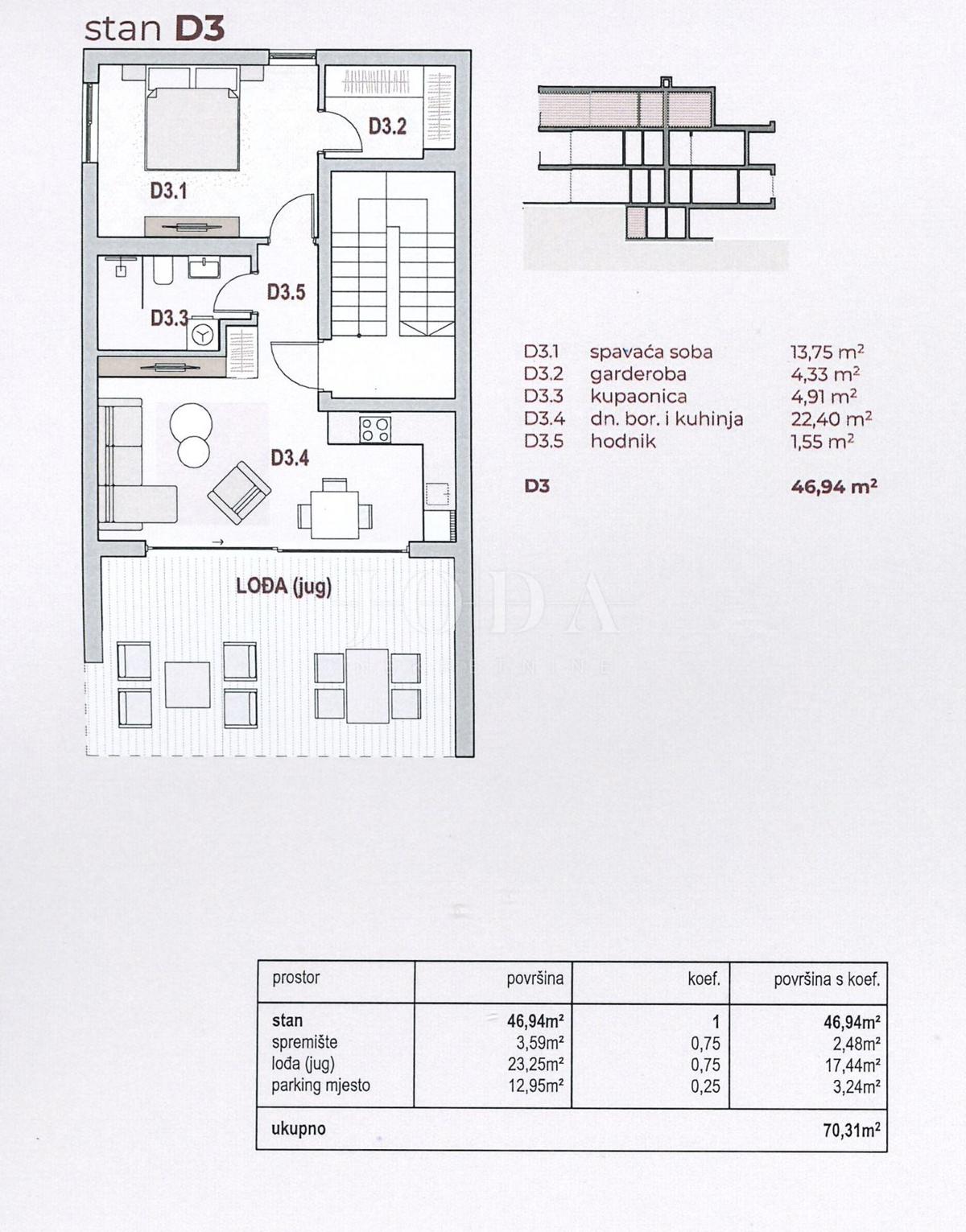 Allogio Kraljevica, 117,40m2
