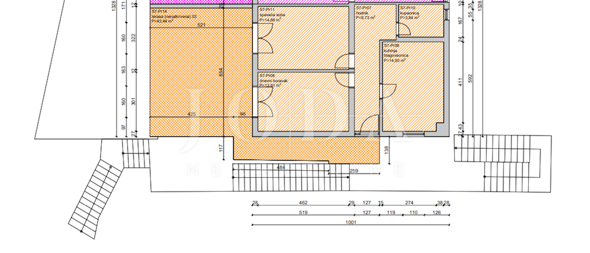 Allogio Dramalj, Crikvenica, 19,06m2