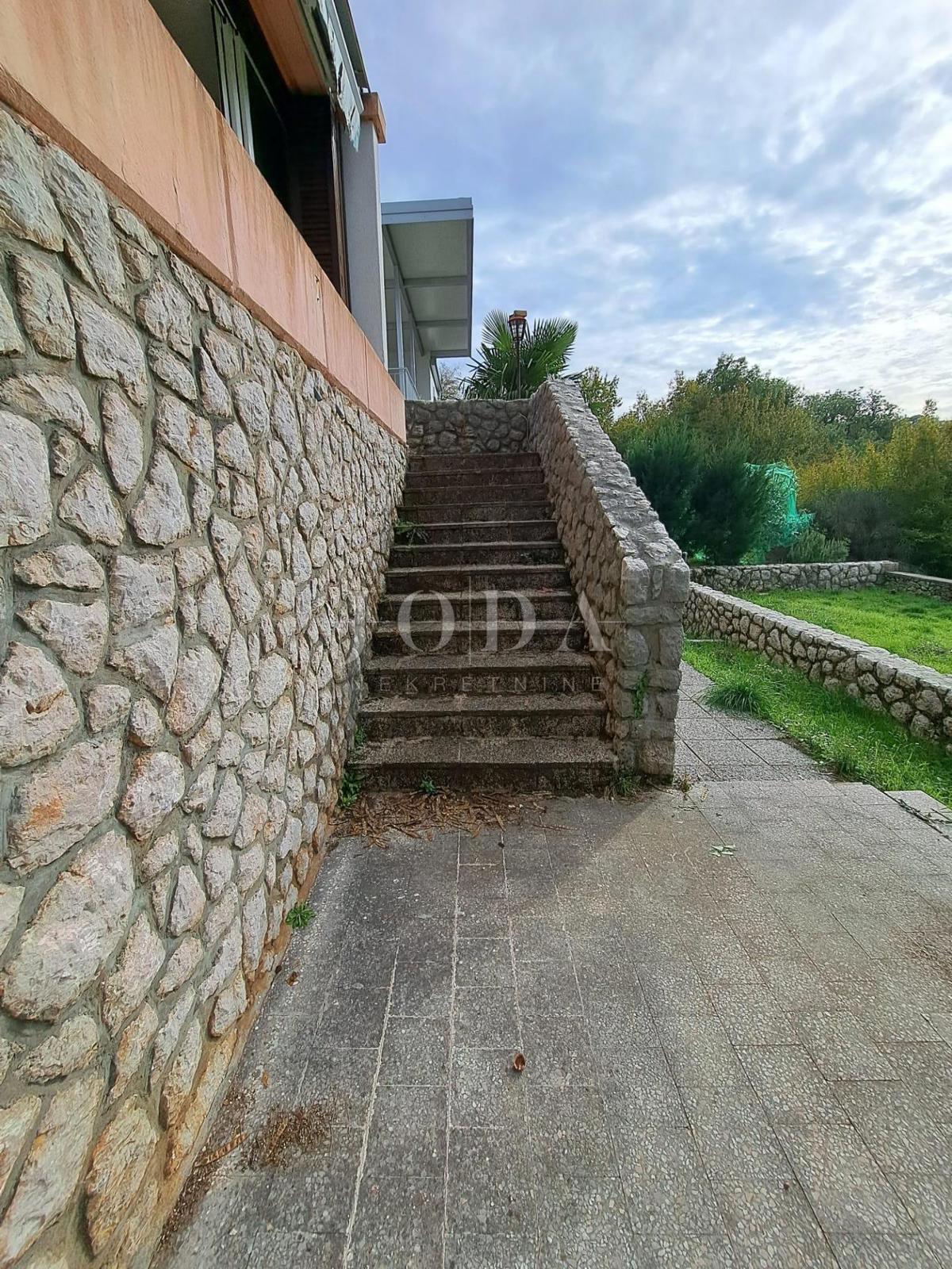 Island of Krk, Njivice, house with sea view, quiet location