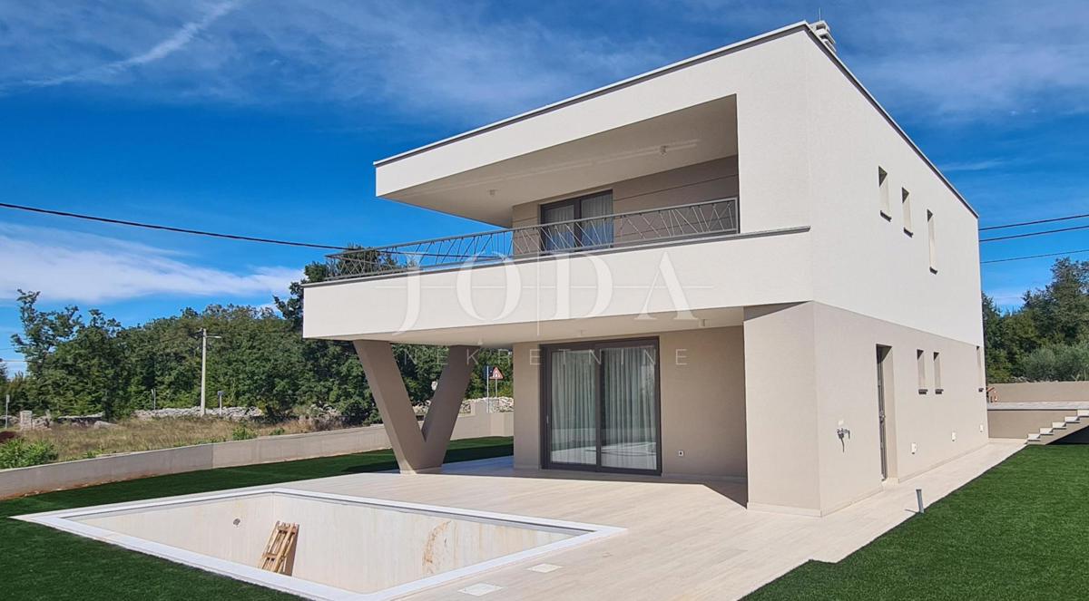 Città di Krk - dintorni, villa con piscina e vista mare!