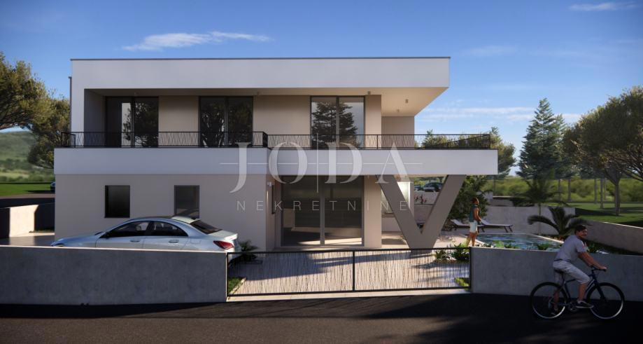 Città di Krk - dintorni, villa con piscina e vista mare!